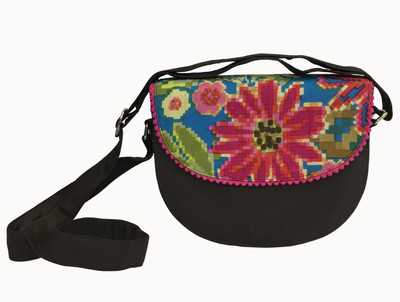 

Indian Rain Women Casual Multicolor Silk, Cotton Sling Bag