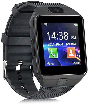 

ESTAR Bluetooth Smartwatch Compatible With Lenovo A536 Black Smartwatch(Black Strap Free Size)
