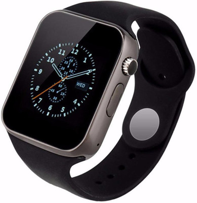 

ESTAR Bluetooth Smartwatch Compatible With Lenovo A390 Black Smartwatch(Black Strap Free Size)