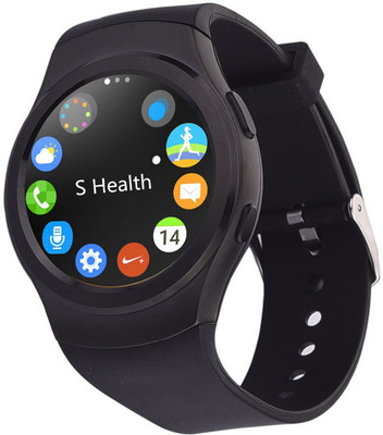 

ESTAR Bluetooth Smartwatch Compatible With Lenovo A1000 Black Smartwatch(Black Strap Free Size)