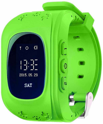 

ESTAR Bluetooth Smartwatch Compatible With Lenovo A805e Green Smartwatch(Green Strap Free Size)