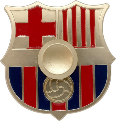 

Montez Football Team Logo Barcelona Metal Fidget Spinner Toy(Multicolor)