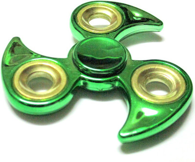 

Abrose Anti-Stress Metal Fidget Spinner With Ceramic Bearings(Chrome Plating)(Multicolor)