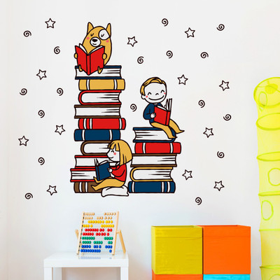 

Luke and Lilly  PVC Vinyl Sticker(Pack of 1, Multicolor