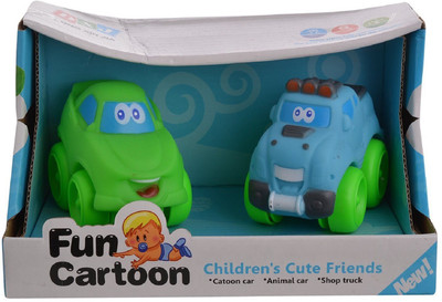 

Hamleys NE Comdaq 2PCS FREE WHEEL Bus & Trucks(Multicolor)