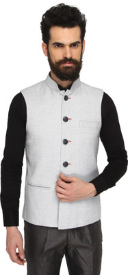 ZIDO Solid Men Waistcoat ZIDO Solid Men Waistcoat