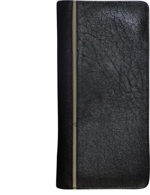 

Style 98 Men Black, Grey Genuine Leather Wrist Wallet(8 Card Slots)