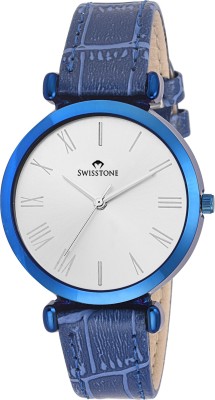 SWISSTONE CK312-SLV-BLU Watch  - For Women   Watches  (Swisstone)