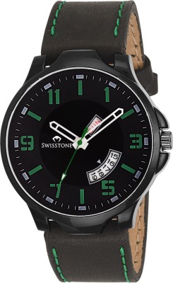 SWISSTONE SW-BK135-BLK-GRN Watch  - For Men   Watches  (Swisstone)