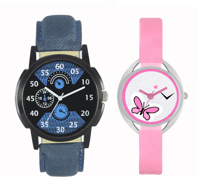 

SRK ENTERPRISE Couple Wrist Watch With Stylish And Designer Printed Dial Fast Selling L_V013 Watch - For Men & Women
