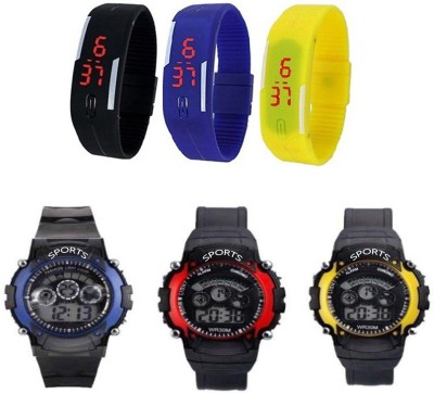 VITREND Good Birth Day Classic Gifts pack of 6 Watch  - For Boys & Girls   Watches  (Vitrend)