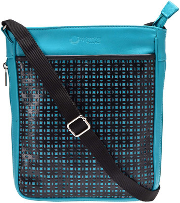 

Carry Premium 043/LB/TEAL Sling Bag(Blue, 3 L)