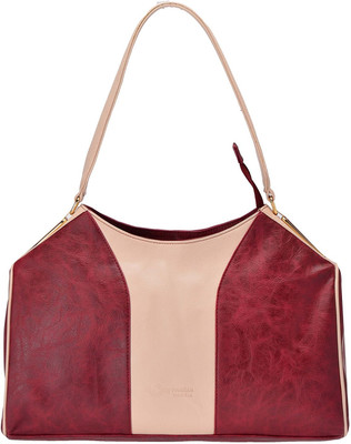 

Carry Premium 44/LB/MAROON & CREAM Shoulder Bag(Multicolor, 11 L)