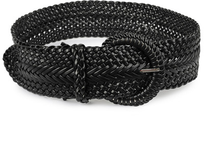 

TONY BROWN Women Black Synthetic Belt, Blcak
