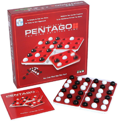 

Assemble Mindtwister Pentago Strategy Game, Travel Edition Mind Twisting Game Board Game