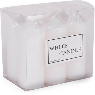 

Scrafts CN009WH Aromatic sml 6 Candle White Candle Candle(White, Pack of 6)
