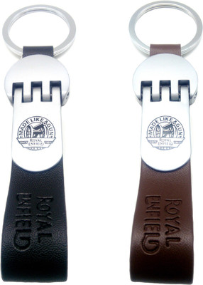 

City Choice New Combo of Royal Enfield Hook Locking Key Chain(Multicolor)