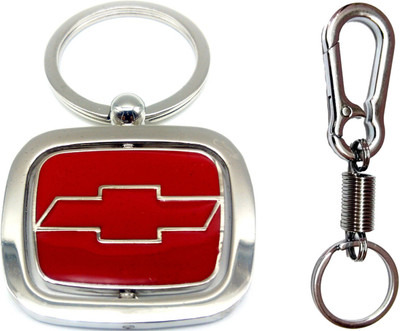 

City Choice New Combo of & Spring Hook Locking Key Chain(Multicolor)