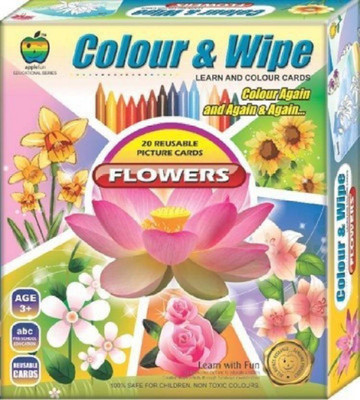 

Goyal Applefun Colour & Wipe Flowers (Multicolor) Be the first to Review this product(Multicolor)