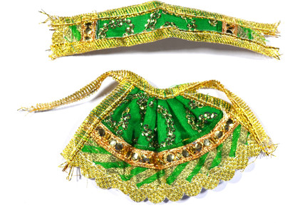 

Celestial Stores Any Small Idol, Shriji Dress(Cotton, Polypropylene)