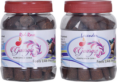 

Gaargie Rose Lavender Dhoop Cone(Pack of 2)