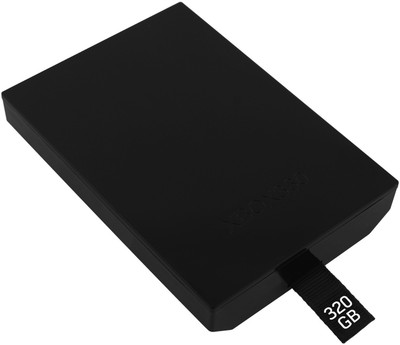 

TCOS Tech Xbox 360 Slim & E 320 GB External Hard Disk Drive(Black)