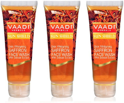

Vaadi Herbals Skin Whitening Saffron with Sandal Extract Face Wash(60 ml)