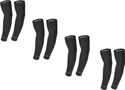 

DeNovo Cotton Arm Sleeve For Men & Women(L, Black)