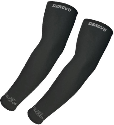 

DeNovo Cotton Arm Sleeve For Men & Women(L, Black)