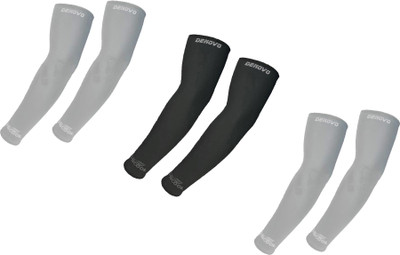 

DeNovo Cotton Arm Sleeve For Men & Women(L, Grey, Black)