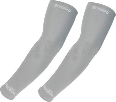

DeNovo Cotton Arm Sleeve For Men & Women(L, Grey)