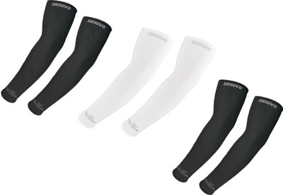 

DeNovo Cotton Arm Sleeve For Men & Women(L, Black, White)
