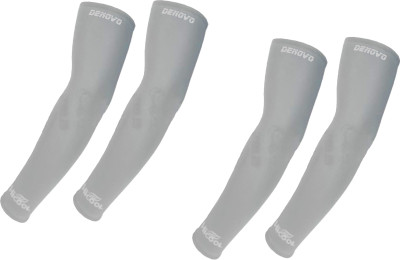 

DeNovo Cotton Arm Sleeve For Men & Women(L, Grey)