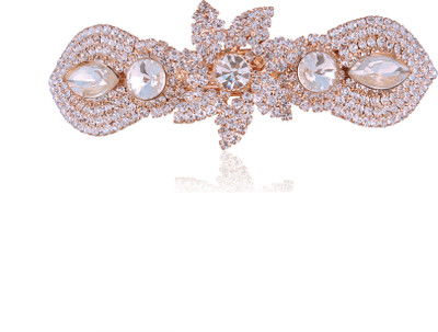 

AccessHer HP0717GC6059GW_GC Hair Pin(White)