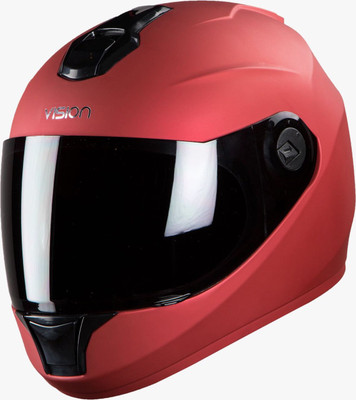

Steelbird STEELBIRD HUNK 7TH GENERATION ANTII BACTERIAL HELMET Motorbike Helmet(MAT RED ( SCTRACTH RESISTANT