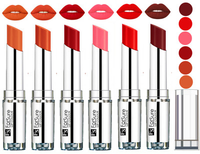 

Forsure Orange,Wine,Sweet Red,Peach,Nude,Brick Nude VELVET MATTE LIPSTICK(Orange,Wine,Sweet Red,Peach,Nude,Brick Nude)