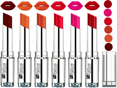 

Forsure Ruby Red,Rose Pink,Sweet Red,Nude,Brick Nude,Maroon VELVET MATTE LIPSTICK(Ruby Red,Rose Pink,Sweet Red,Nude,Brick Nude,Maroon)