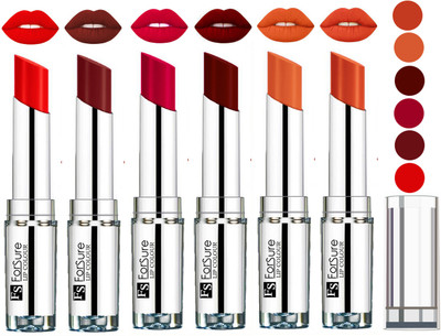 

Forsure Nude,Brick Nude,Magenta,Maroon,Orange,Wine VELVET MATTE LIPSTICK(Nude,Brick Nude,Magenta,Maroon,Orange,Wine)