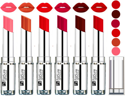 

Forsure Brick Nude,Hot Red,Magenta,Maroon,Romantic Red,Peach VELVET MATTE LIPSTICK(Brick Nude,Hot Red,Magenta,Maroon,Romantic Red,Peach)
