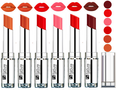 

Forsure Orange,Wine,Peach,Nude,Brick Nude,Hot Red VELVET MATTE LIPSTICK(Orange,Wine,Peach,Nude,Brick Nude,Hot Red)