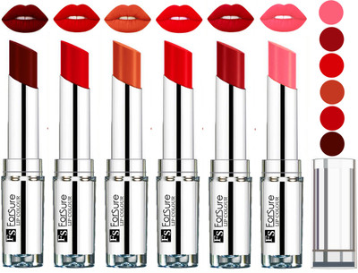 

Forsure Sweet Red,Peach,Brick Nude,Hot Red,Maroon,Romantic Red VELVET MATTE LIPSTICK(Sweet Red,Peach,Brick Nude,Hot Red,Maroon,Romantic Red)