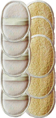 

jeoga Loofah(Pack of 10), Brown