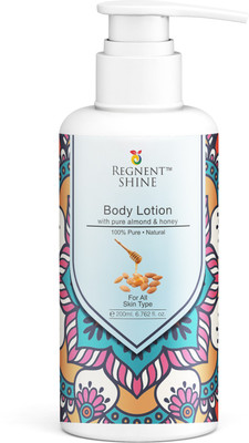 

Regnent Shine Body Lotion with pure almond & honey(200 ml)