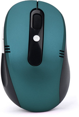 

NOBILITY 2.4Ghz 2000DPI NOBC044 Matte Finish Wireless Optical Mouse(USB, Green)