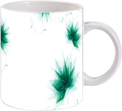 

PARTH ENTERPRISES PRINTED CERAMIC COFFEE MUG Ceramic Mug(350 ml), Multicolor