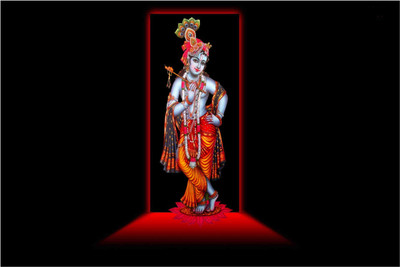 

Lord Shri Krishna Poster for Room Paper Print(12 inch X 18 inch, Rolled)