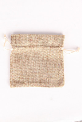 

Lifekrafts Jute Bag Potlis Pouches - 10 Pack - Cream Colour Potli(Beige)