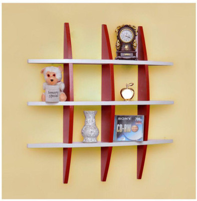 

sdwood MDF Wall Shelf(Number of Shelves - 9)