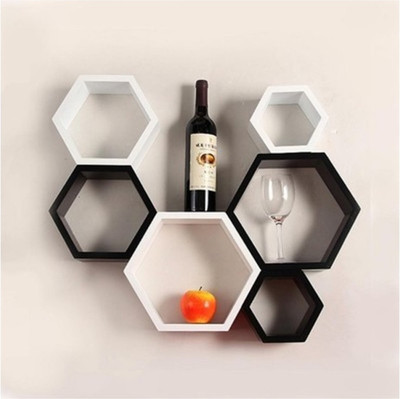 

sdwood MDF Wall Shelf(Number of Shelves - 6)