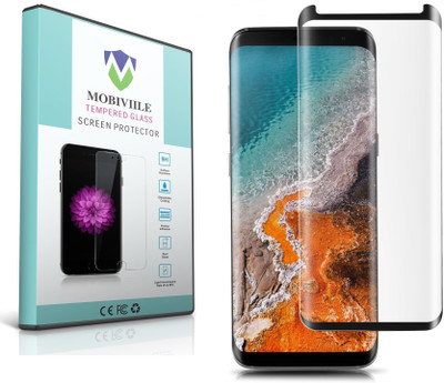 MOBIVIILE Tempered Glass Guard for Samsung Galaxy S8(Pack of 1)